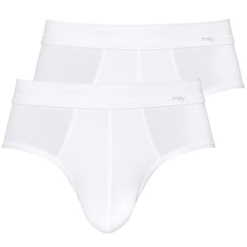 Mey - Noblesse Sport-Slip Unterhose 2er Pack (8 Weiß), XXL, 2810-P von Mey