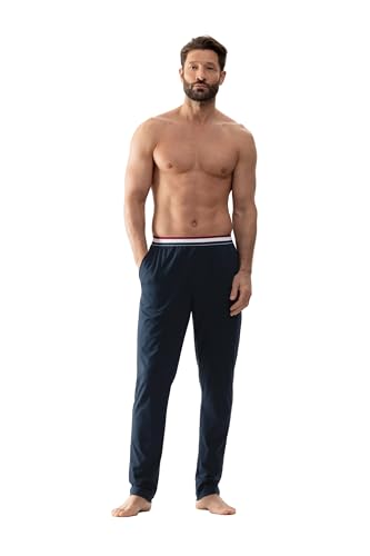 Mey Organic Cotton Serie RE:Think Colour Herren Homewear Hosen Yacht Blue L(L) von Mey