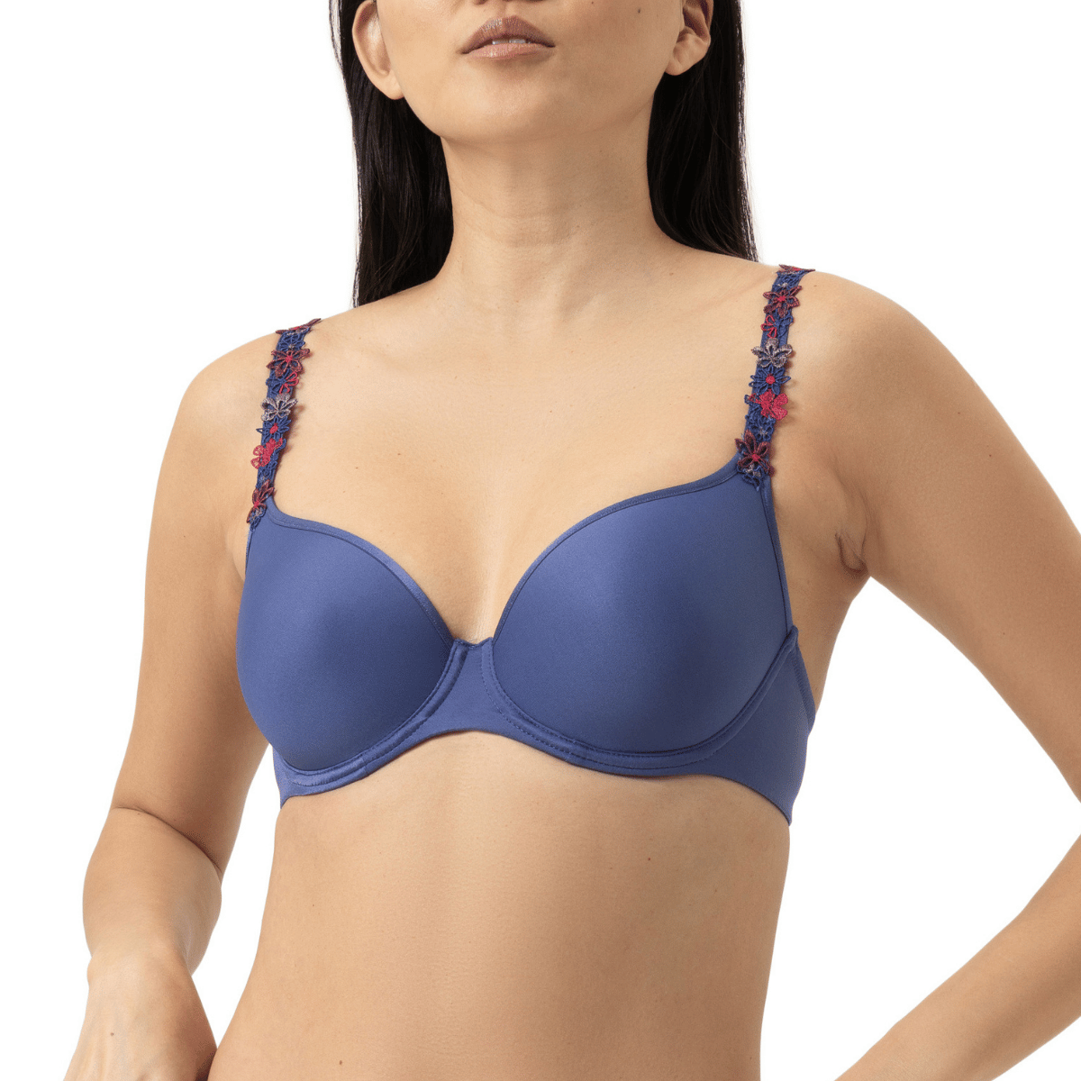 Mey Pretty Joan BH mit Bügel, Blau, Größe: 85D, Damen von Mey