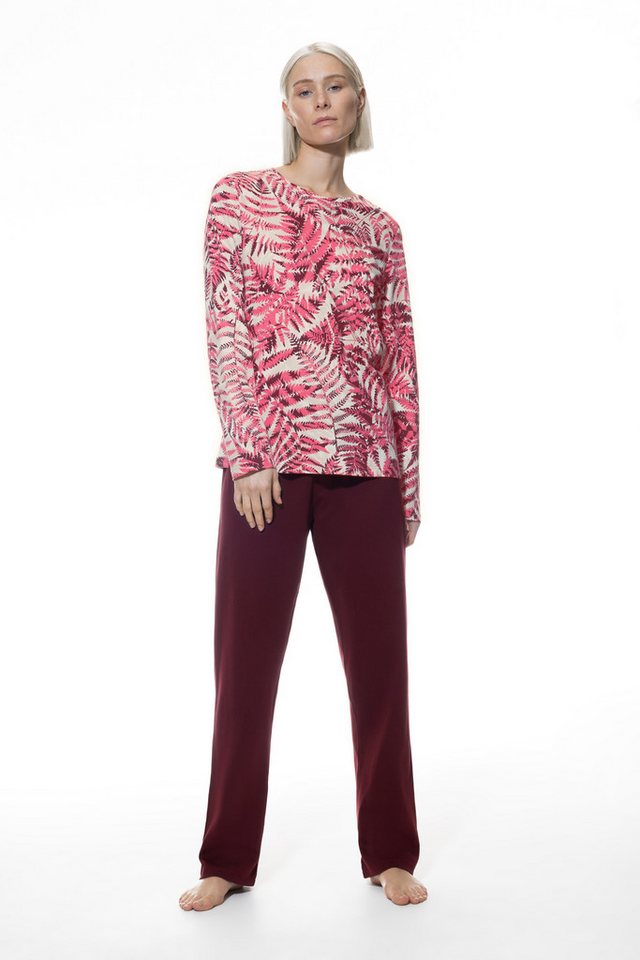 Mey Pyjama Mey Damenpyjama Langarm 1240023 French Fuchsia (1 Stück, 1 tlg., 1 Stück) von Mey