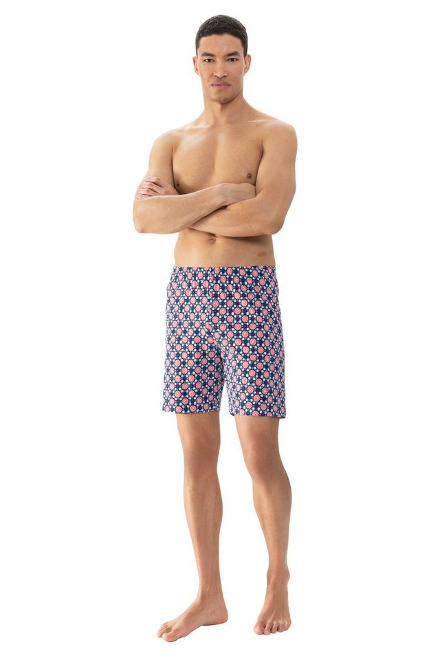 Mey Pyjamahose Mey Herren Hose kurz 2220041 Red Tango (1 Stück, 1-tlg., 1 Stück) von Mey