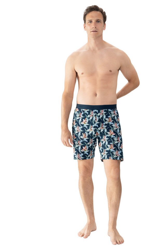Mey Pyjamahose Mey Herren Hose kurz Aloha (1 Stück, 1-tlg., 1 Stück) lustiger Print von Mey