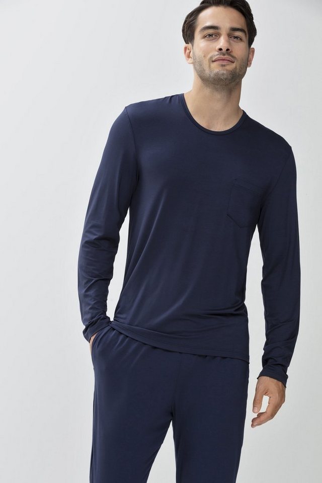 Mey Pyjamaoberteil Herren Serie Jefferson uni (1-tlg) von Mey