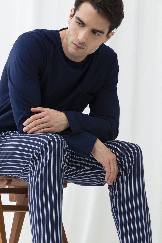 Mey Schlafanzug Herren Serie Portimo uni (2 tlg) von Mey