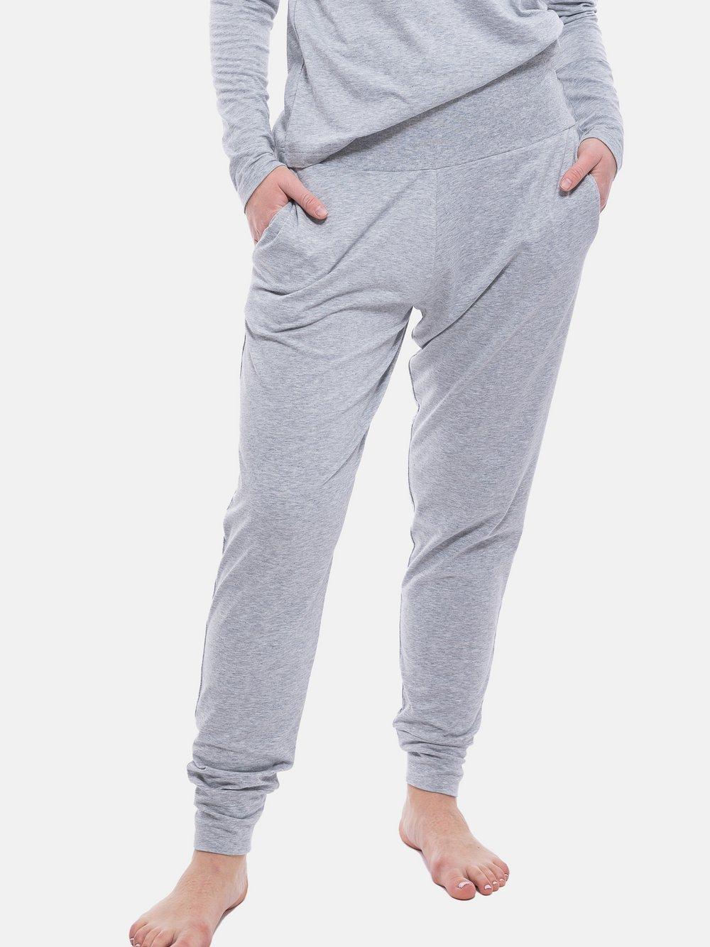 Mey Schlafanzug Hose Damen, grau von Mey