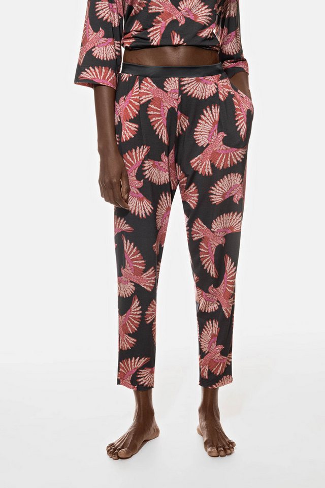 Mey Schlafhose Damen Serie Flying Bird Allover-Print mit Vögeln (1-tlg) von Mey