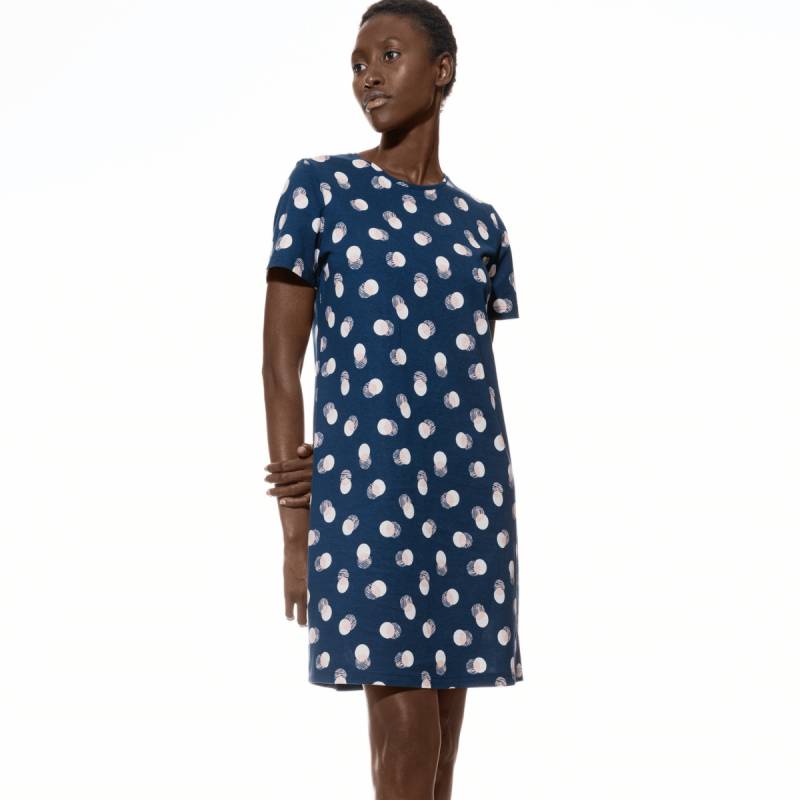 Mey Scribbled Dots Babydoll, Blau, Größe: 40, Damen von Mey