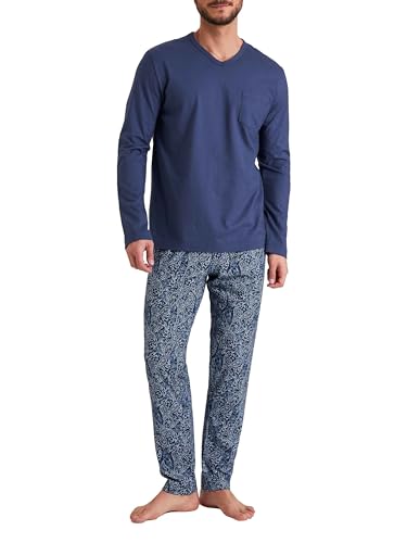 Mey Serie Tonal Paisley Pyjama, lang Herren von Mey