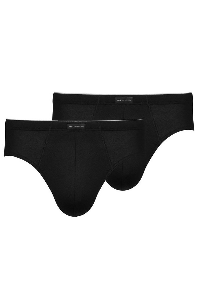 Mey Slip DRY COTTON (2er-Pack) mit flachen Beinabschlüssen von Mey