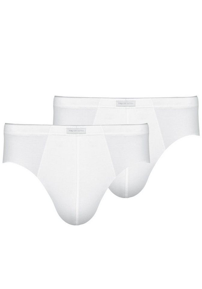 Mey Slip DRY COTTON (2er-Pack) mit flachen Beinabschlüssen von Mey