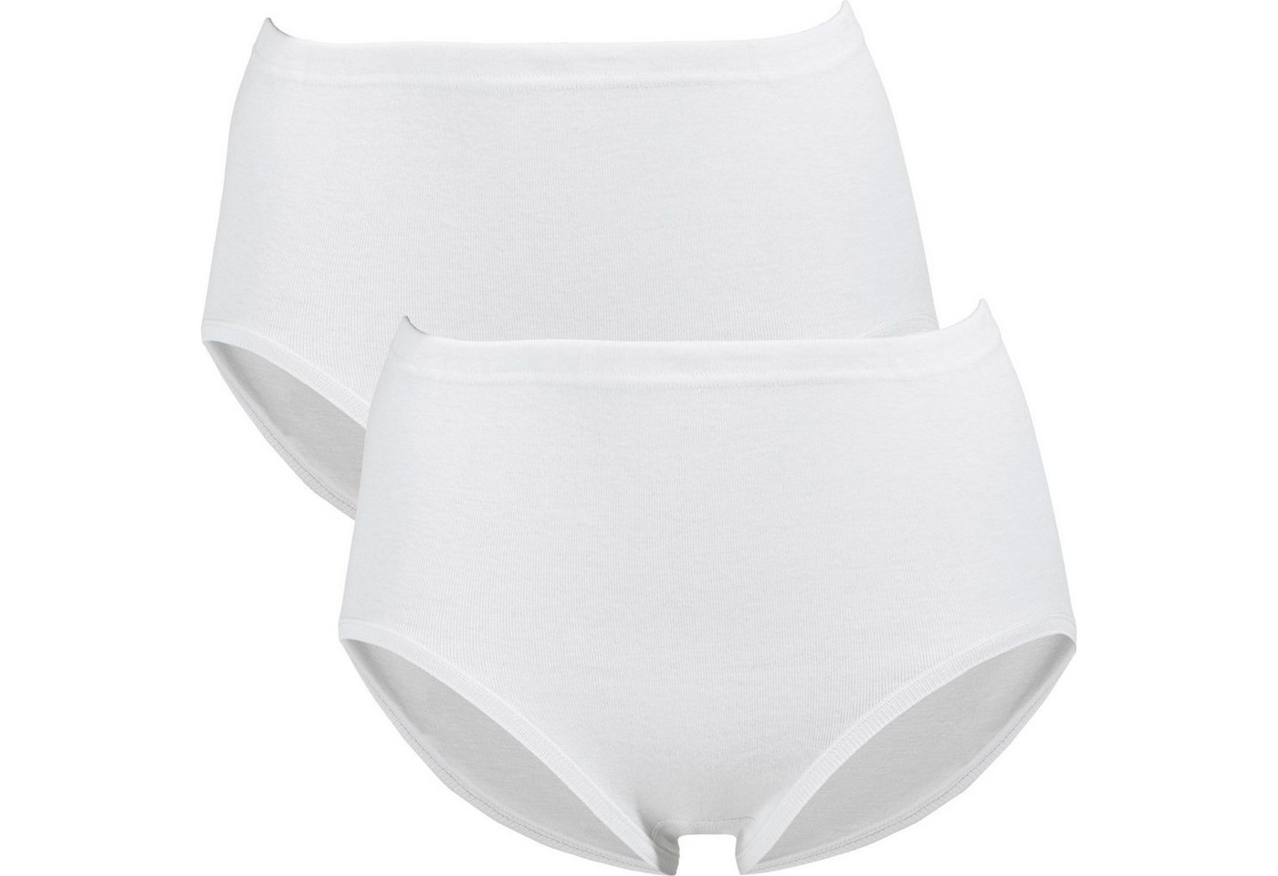 Mey Slip Damen-Taillenslip 2er-Pack Feinripp Uni von Mey