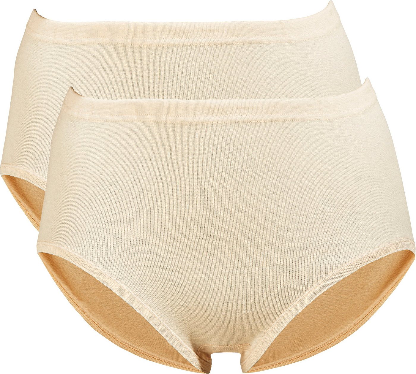 Mey Slip Damen-Taillenslip 2er-Pack Feinripp Uni von Mey