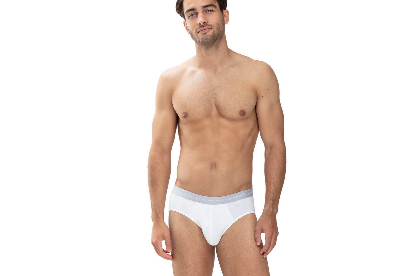 Mey Slip Herren Jazz Pants Slip mit Spruch aus Bio-Baumwolle von Mey