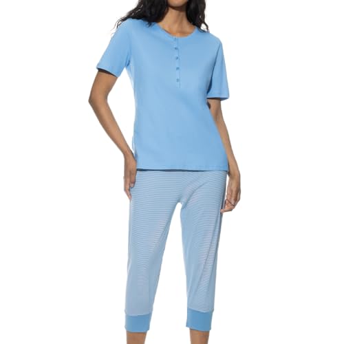 Mey - Small Stripes - Schlafanzug (38 Summer Blue) von Mey