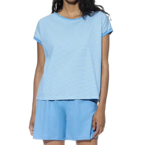 Mey - Small Stripes - Schlafanzug (44 Summer Blue) von Mey