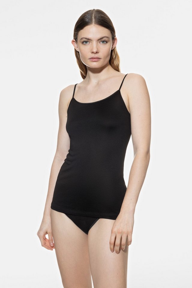 Mey Spaghettitop Damen Serie Emotion Uni (1-tlg) Feinripp, Viskose-Mix, Single Jersey, FSC-zertifiziert von Mey