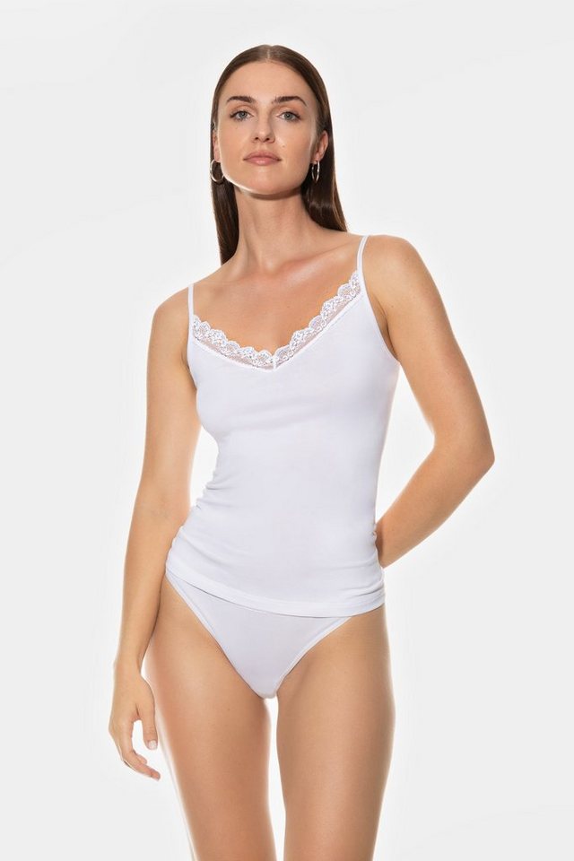 Mey Spaghettitop Damen Serie Daily Sense Uni (1-tlg) von Mey