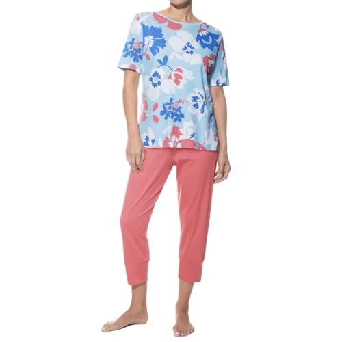 Mey - Springrose - Schlafanzug (38 Blue Paradise) von Mey
