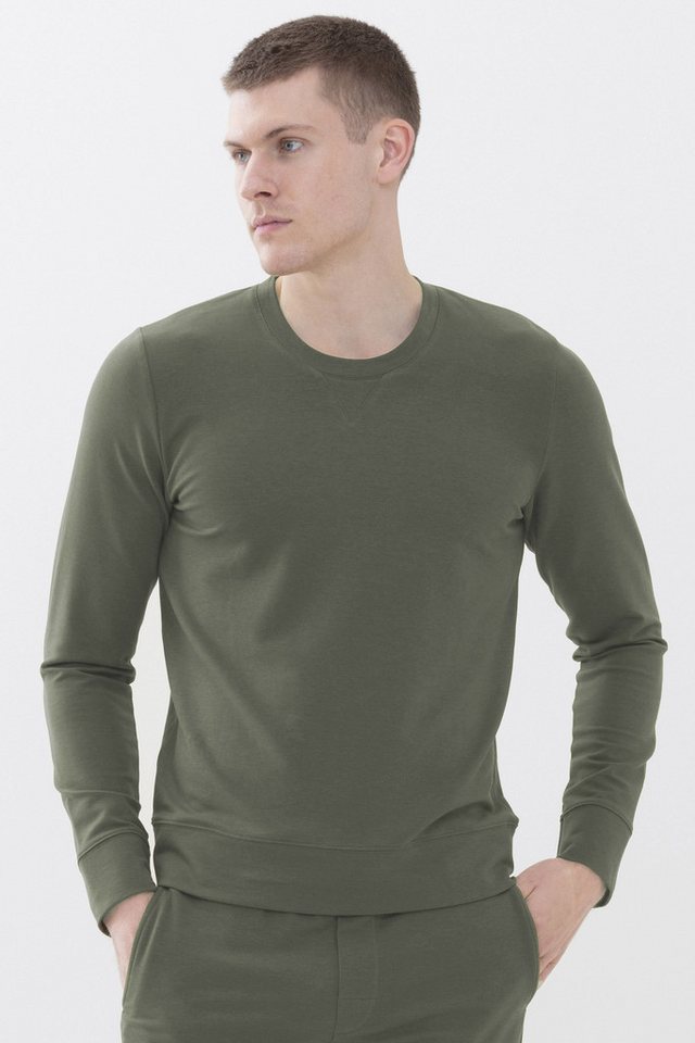 Mey Sweatshirt Herren Serie Enjoy Uni (1-tlg) Basic Shirt, zeitloses Design, Baumwoll-Mix, Rundhals von Mey