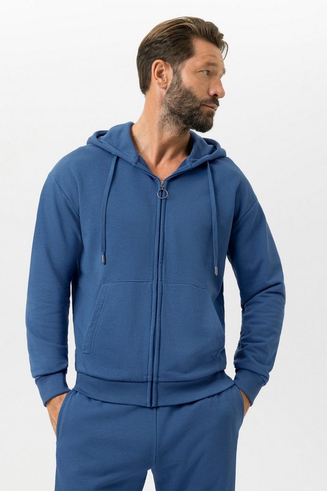 Mey Sweatshirt Serie Terry Essentials Uni (1-tlg) Moderne Sweatjacke, Baumwolle, mit Taschen von Mey