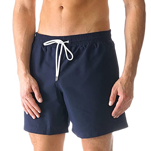 Mey Bade Serie Darley Herren Bademode Yacht Blue L(L) von Mey