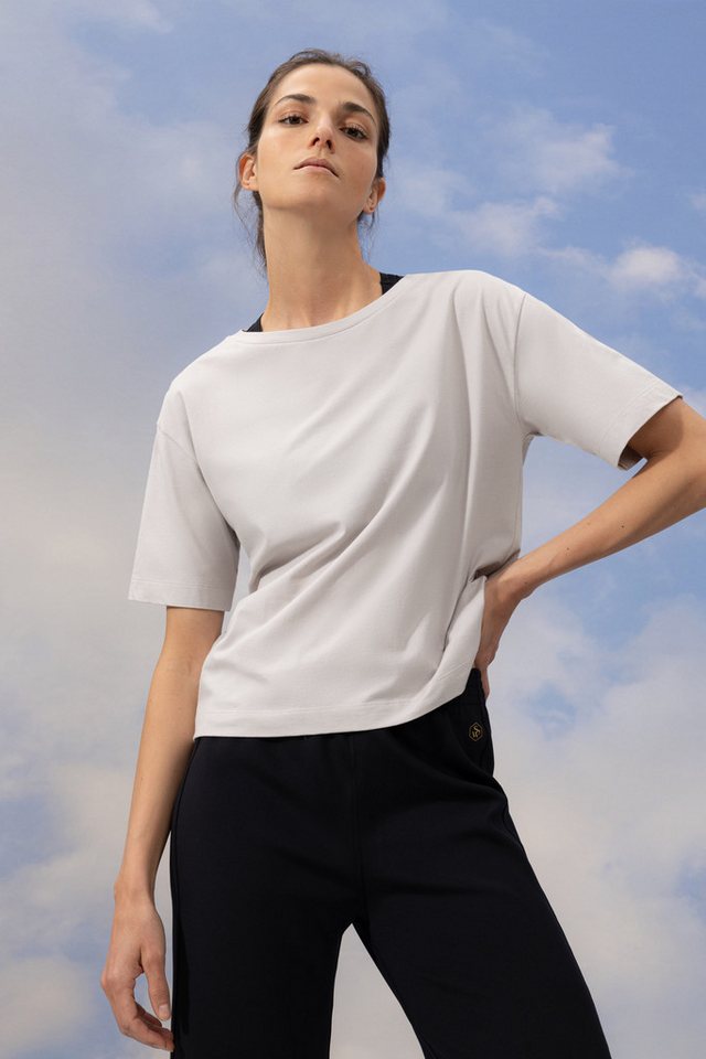 Mey T-Shirt Damen Serie Natural Uni (1-tlg) von Mey