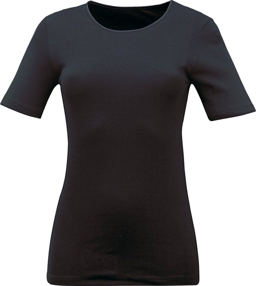 Mey T-Shirt Damen-Unterhemd, 1/2-Arm "Noblesse" Feinripp Uni von Mey