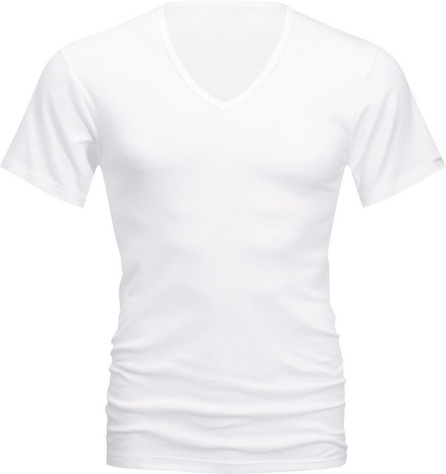 Mey T-Shirt Herren-Unterhemd, 1/2-Arm "Noblesse" Feinripp Uni von Mey