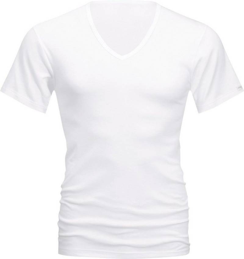 Mey T-Shirt Herren-Unterhemd, 1/2-Arm "Noblesse" Feinripp Uni von Mey