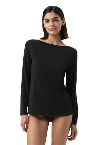Mey Tagwäsche Serie Cozy Cashmere Damen Homewear-Oberteile Schwarz (XS) von Mey