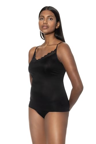 Mey Tagwäsche Serie Daily Sense Damen Spaghetti Tops Schwarz L-XL(42/44) von Mey
