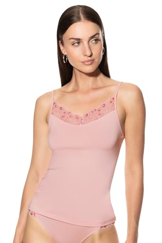 Mey Tagwäsche Serie Delighted Damen Spaghetti Tops Bonbon Pink L(42) von Mey