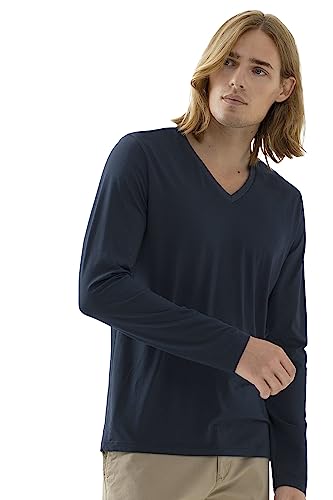 Mey Tagwäsche Serie Dry Cotton Colour Herren Homewear Shirts Yacht Blue L(L) von Mey