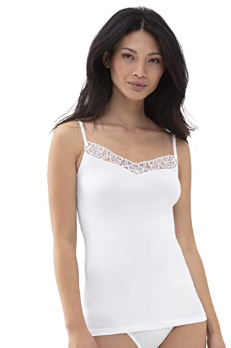 Mey Tagwäsche Serie Emotion Elegance Damen Spaghetti Tops Weiss XL(44) von Mey