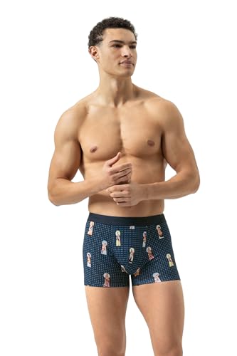 Mey Tagwäsche Serie Keyhole and Pin Up Herren Shorties Yacht Blue L(6) von Mey