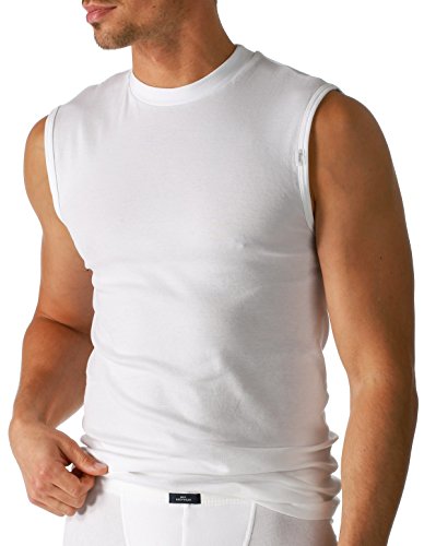 Mey Tagwäsche Serie Noblesse Herren Shirts ohne Arm Weiss M(5) von Mey