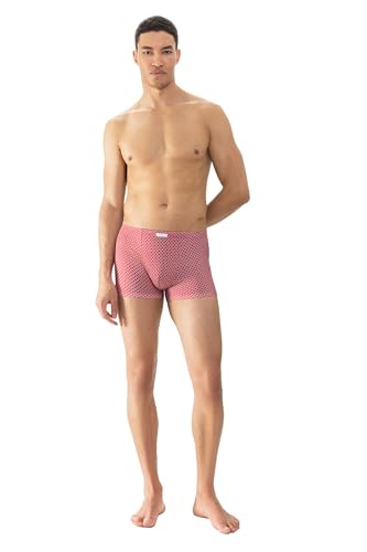 Mey Tagwäsche Serie Straight Squares Herren Shorties Red Sunset M(5) von Mey
