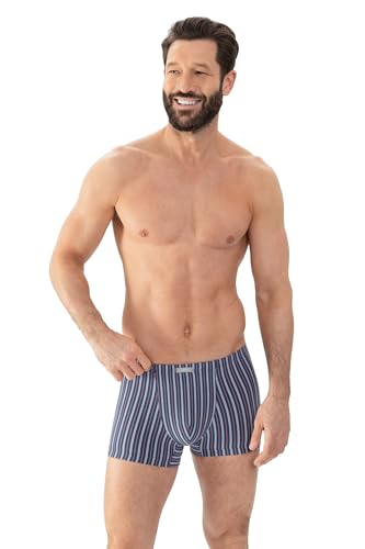 Mey Tagwäsche Serie Varied Stripe Herren Shorties Blue Slate XXL(8) von Mey