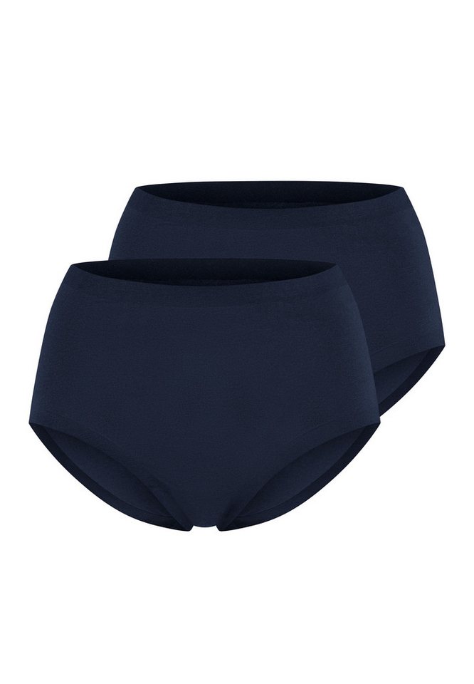 Mey Taillenslip 2er Pack Natural Second Me (Spar-Set, 2-St) Taillen Slip - Baumwolle - Atmungsaktiv - Elastisches Material von Mey