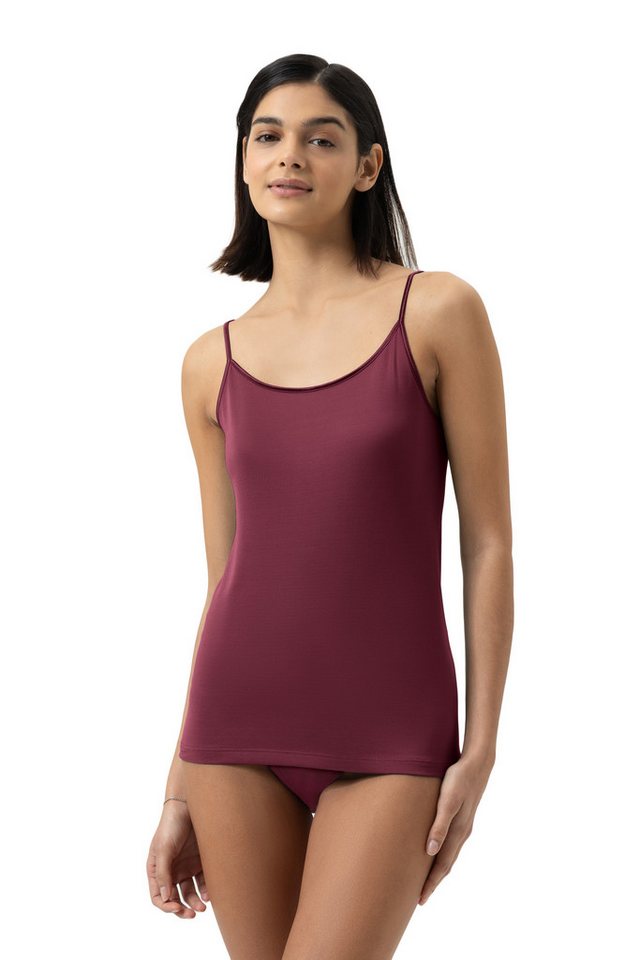 Mey Trägertop SERIE EMOTION ohne auftragende Seitennähte, Feinripp, tiefer Rundhalsausschnitt von Mey