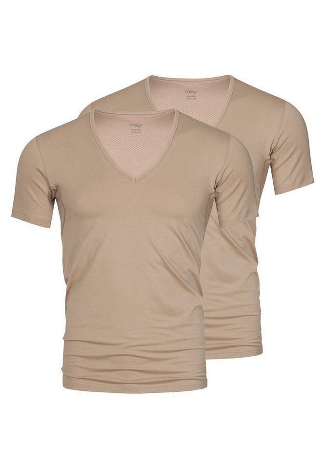 Mey Unterhemd 2er Pack Dry Cotton (Spar-Set, 2-St) Unterhemd / Shirt Kurzarm - Baumwolle - Thermoregulierend von Mey