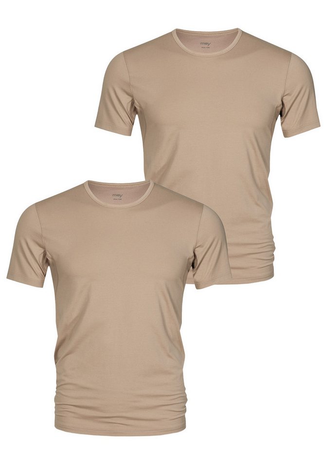 Mey Unterhemd 2er Pack Dry Cotton (Spar-Set, 2-St) Unterhemd / Shirt Kurzarm - Baumwolle - Thermoregulierend von Mey