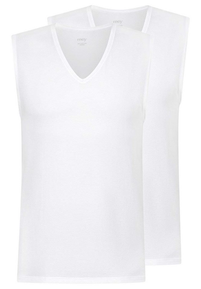 Mey Unterhemd 2er Pack Dry Cotton Breeze (Spar-Set, 2-St) Unterhemd / Tanktop - Baumwolle - Atmungsaktiv von Mey