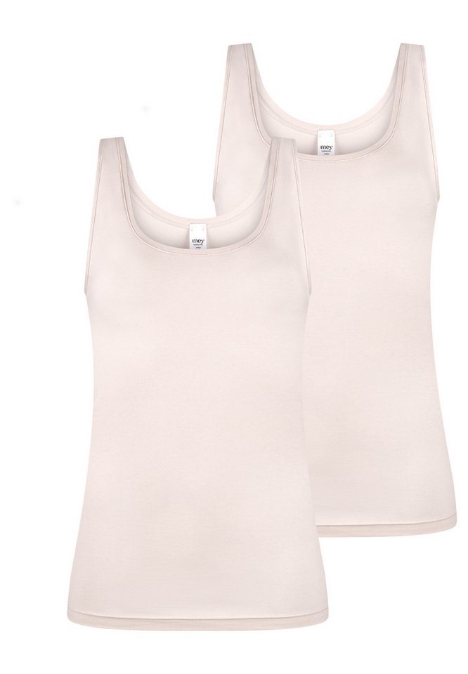 Mey Unterhemd 2er Pack Organic (Spar-Set, 2-St) Unterhemd / Tanktop - Baumwolle - Schmale Passform von Mey