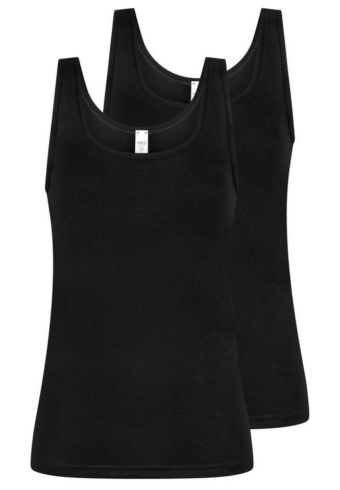 Mey Unterhemd 2er Pack Organic (Spar-Set, 2-St) Unterhemd / Tanktop - Baumwolle - Schmale Passform von Mey