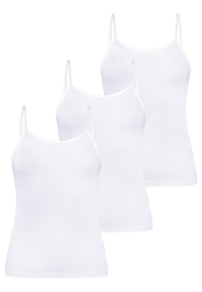 Mey Unterhemd 3er Pack Modal Pure (Spar-Set, 3-St) Spaghetti Top - Leicht - Elastisch und besonders weich von Mey