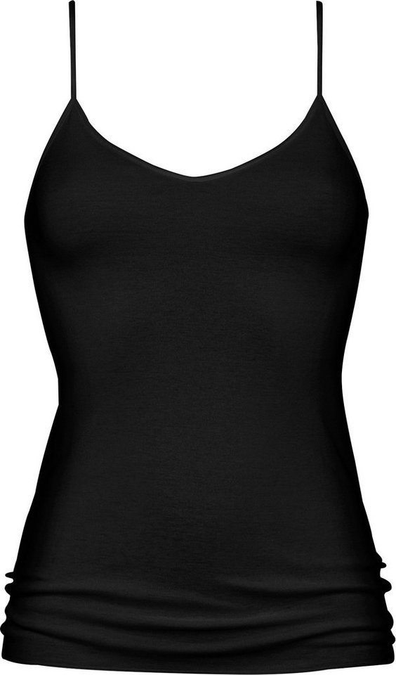 Mey Unterhemd Damen-Unterhemd mit Spaghettiträgern "Noblesse" Feinripp Uni von Mey