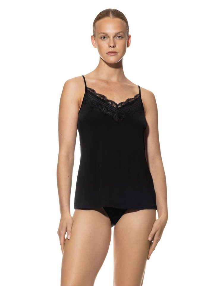 Mey Unterhemd Mey Camisole 45128 schwarz (1 Stück, 1-St., 1 Stück) Spaghettiträger von Mey