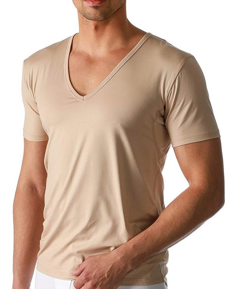 Mey Unterziehshirt DRY COTTON FUNCTIONAL (Vorteils-Pack, 2-St., 2er-Pack) Herren Unterhemd Kurzarm mit COOLMAX Funktion, im Vorteilspack von Mey