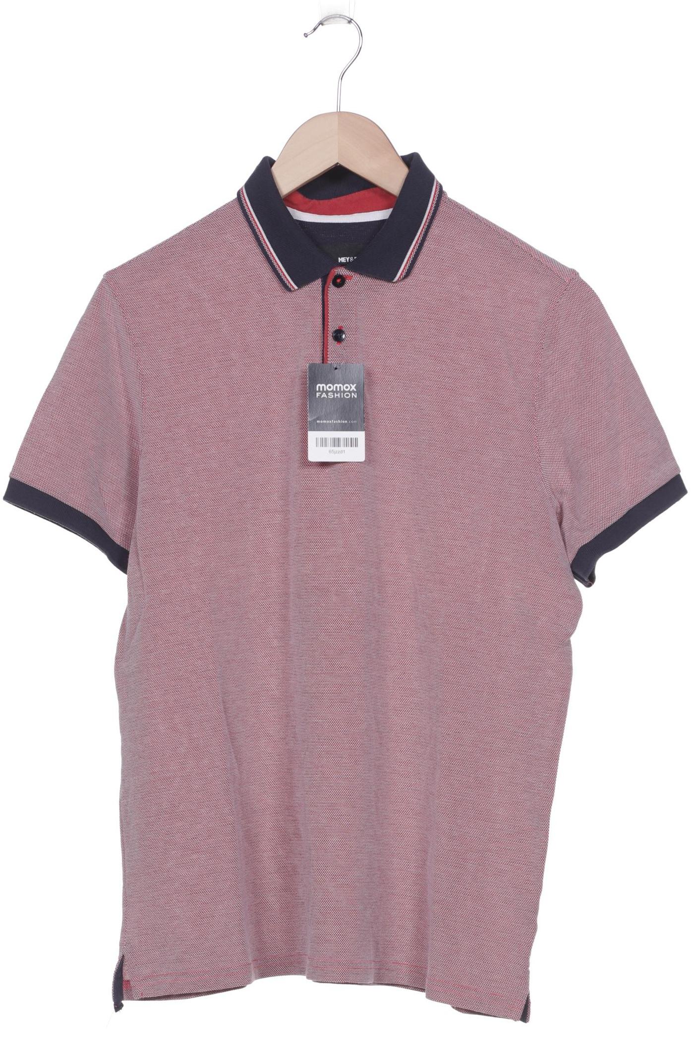 MeyEdlich Herren Poloshirt, pink, Gr. 52 von MeyEdlich